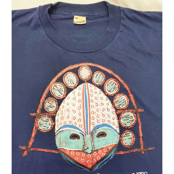 Vintage 80s Smithsonian Natural History Museum Single Stitch Tshirt Alaska M - Picture 8 of 8